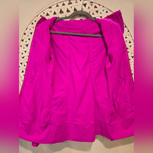 EUC Lululemon Pure Balance Jacket in Paris Pink $118 Size 4 / small - Picture 14 of 16